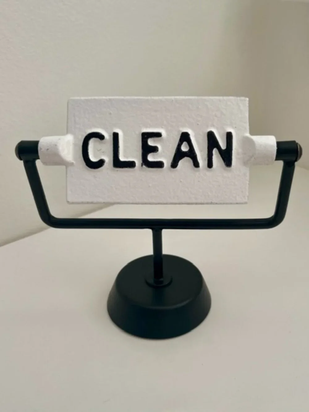 Hearth & Hand with Magnolia Reversible Clean Dirty Sign